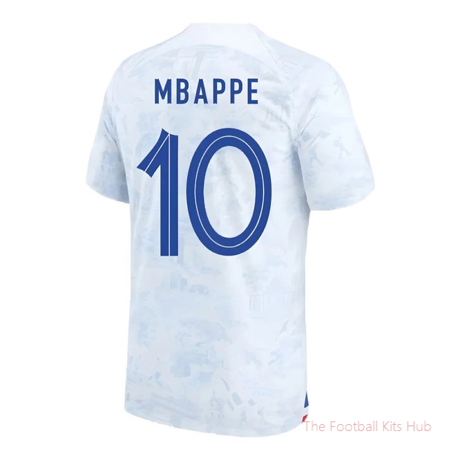 2022-2023 France Away Shirt (MBAPPE 10)-unisoccer store